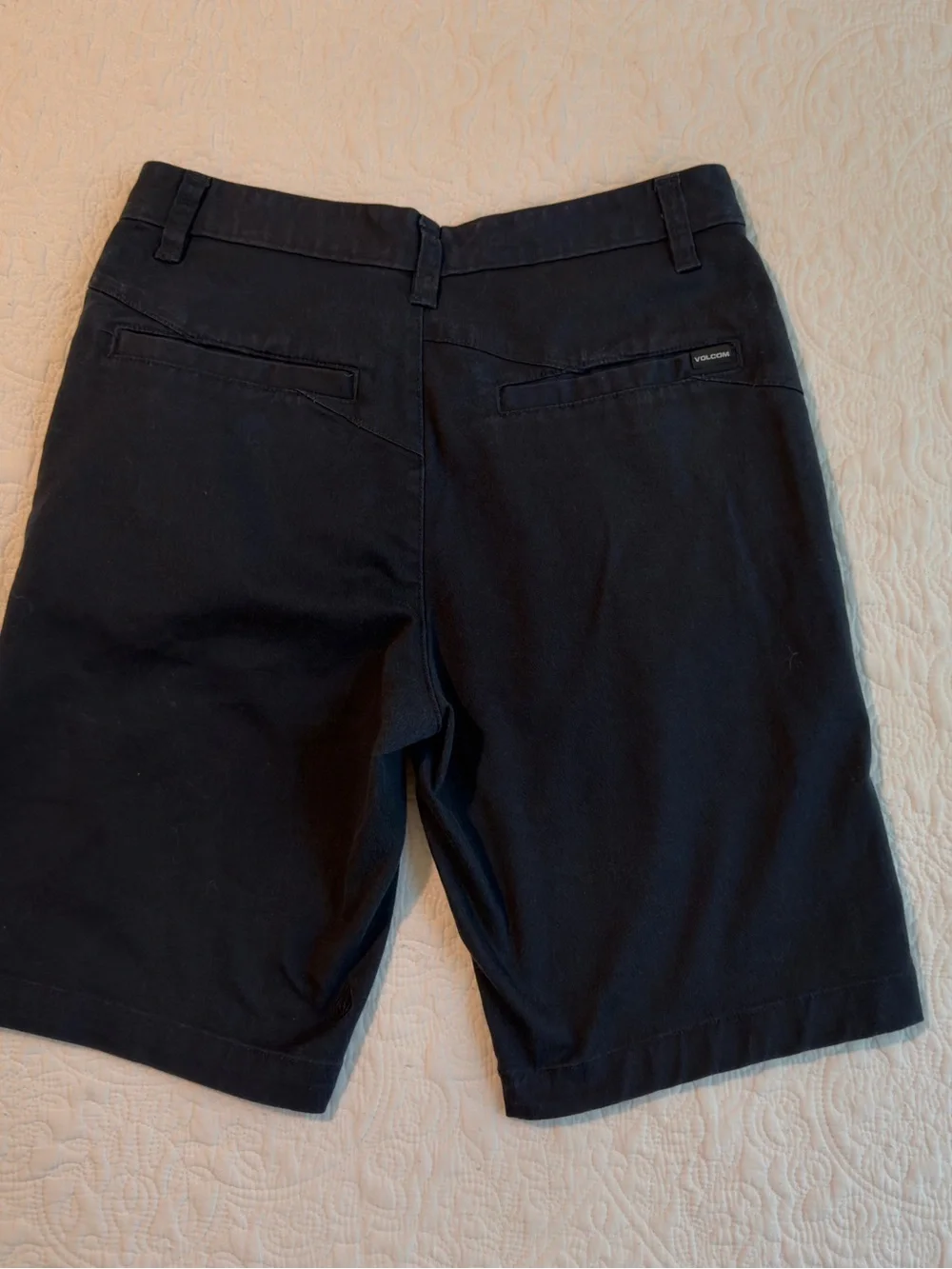 Volcom | Frickin Modern Stretch Shorts | Dark Navy | Size 30 | Chino Skatewear
